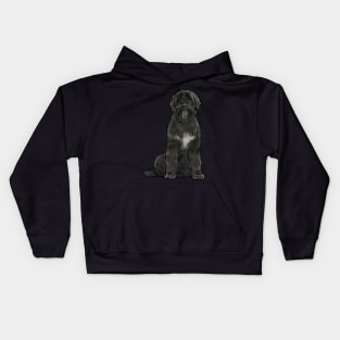 Portuguese Water Dog Kids Hoodie